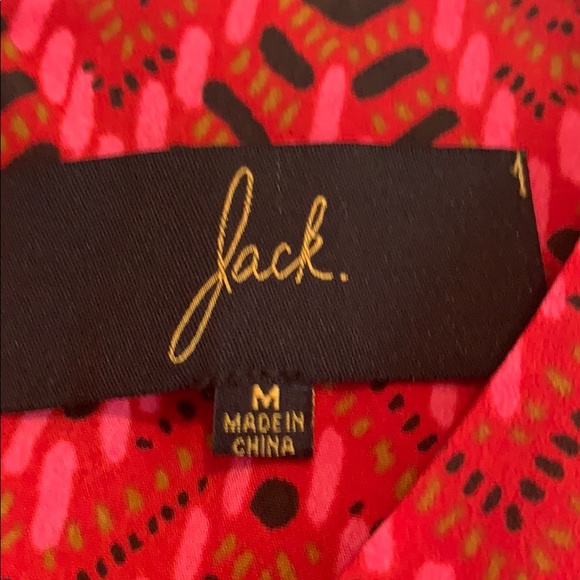 Jack by BB Dakota red print mini dress - Picture 3 of 4